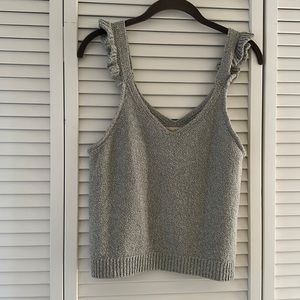 Rylee & Cru knit tank LIKE NEW size small- adorable perfect for fall
